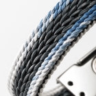 RYUKOBO, KUMIHIMO Leather Bracelet